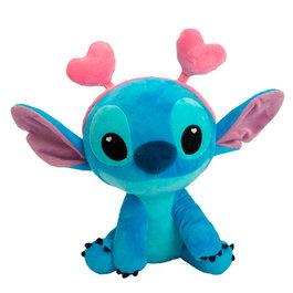 Disney Peluche Stitch Corazones 25cm