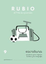 Cuaderno Rubio A5 Escritura Nº 9 (+8 Años) (Set de 10)