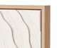 Giftdecor Cuadro Lienzo Marco Natural Raya Surtidos 35 x 35 cm (Set de 8)