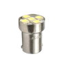M-Tech Lámpara LED L075 W Ba15S 5xSMD5050 Blanco Potencia 1.2W