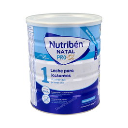 Nutriben Natal 1 Pro Alpha Leche para Lactantes 800Gr