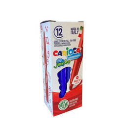 Rotulador Fibra Carioca Jumbo Azul