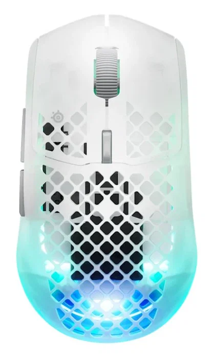 SteelSeries Aerox 3 Wireless Gen 2 Ratón de Juego Inalámbrico Ghost