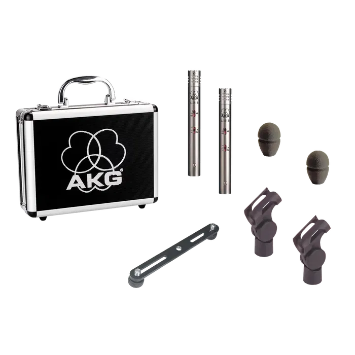 AKG C451B Set de Micrófonos Estéreo para Instrumentos Acústicos y Overheads