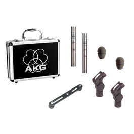 AKG C451B Set de Micrófonos Estéreo para Instrumentos Acústicos y Overheads