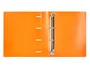 Liderpapel Carpeta 4 Anillas 40 mm Polipropileno DIN A4 Naranja Fluor Opaco