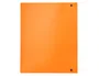 Liderpapel Carpeta 4 Anillas 40 mm Polipropileno DIN A4 Naranja Fluor Opaco