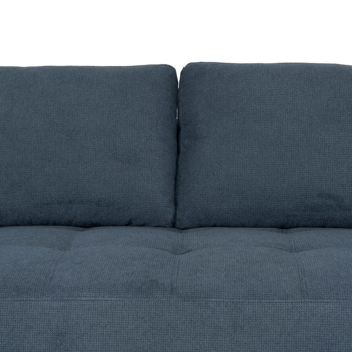 Sofá Chaise Longue Derecha Azul 266 X 222 X 80 cm Sofá Chaise Longue Derecha Azul 266 X 222 X 80 cm