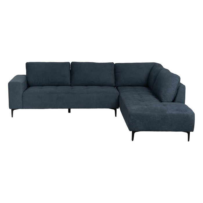 Sofá Chaise Longue Derecha Azul 266 X 222 X 80 cm Sofá Chaise Longue Derecha Azul 266 X 222 X 80 cm