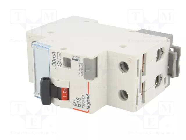 LEGRAND P310 DX RCBO 16A 30mA 230VAC