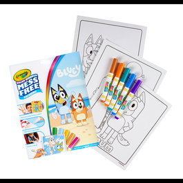 Crayola 75-4610 Color Wonder Colorea Sin Manchas Bluey +3 años
