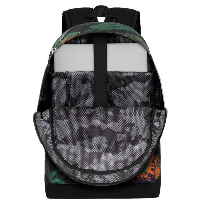 Pro-Dg Mochila HS FAN 2.2 Diamond PRO-DG Urbana Multicolor, Compartimento Principal, Bolsillo Frontal, Ripstop Repelente Líquidos, Cintas Trolley, 24L