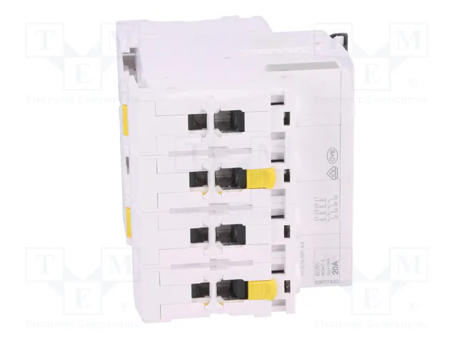SCHNEIDER ELECTRIC iC60H ACTI9 MCB 4 Polos 20A Curva C