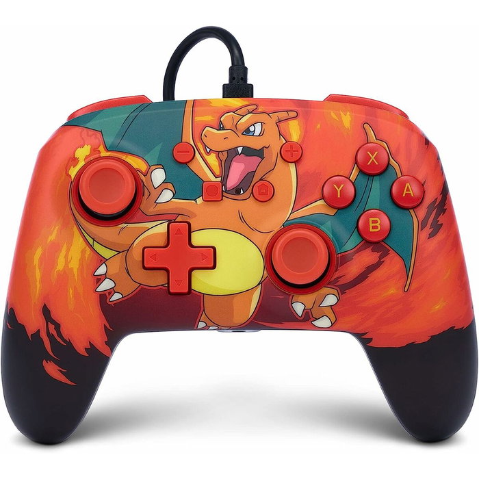 PowerA Mando con Cable Charizard Vortex para Nintendo Switch