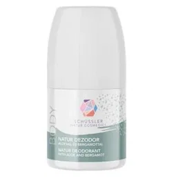 Schussler Natur Cosmedics Nº3 Desodorante Aloe-Bergamota 50ml con Sal Mineral Ferrum Phosphoricum y Aloe Vera