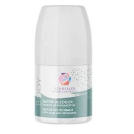 Schussler Natur Cosmedics Nº3 Desodorante Aloe-Bergamota 50ml con Sal Mineral Ferrum Phosphoricum y Aloe Vera