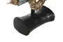 DKD Home Decor Figura Resina y Yute Monje Surtido de 2 Colores