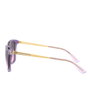 Vogue Eyewear VO5333S 284890 Gafas de Sol de Mujer Cat Eye, Montura Plástica Violeta con Cristales Violet Gradient Grey, 54 mm