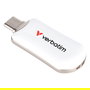 Verbatim Plectra White USB-C Flash Drive 256GB, USB 3.2 Gen 1, 100 MB/s Lectura, Blanco