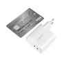 LogiLink Cargador 2xUSB-C 40 W Blanco