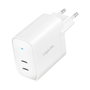 LogiLink Cargador 2xUSB-C 40 W Blanco
