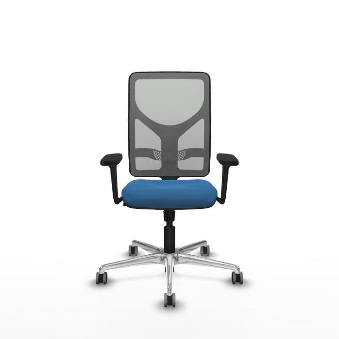 PIQUERAS Y CRESPO Silla de oficina Motilla con mecanismo Sincro, Azul claro y Gris PIQUERAS Y CRESPO Silla de oficina Motilla con mecanismo Sincro, Azul claro y Gris