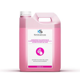 Kimipharma Clorhexidina 4% Solución Rosa Antiséptica 5 Litros
