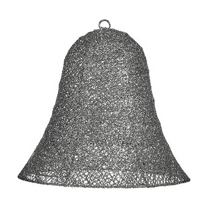 Adorno Navideño Krist+ Gris Campana Metal Plástico Adorno Navideño Krist+ Gris Campana Metal Plástico