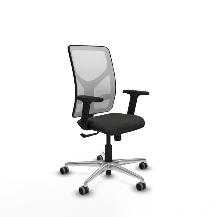 PIQUERAS Y CRESPO Silla de oficina Motilla con mecanismo Sincro, Negro y Blanco PIQUERAS Y CRESPO Silla de oficina Motilla con mecanismo Sincro, Negro y Blanco