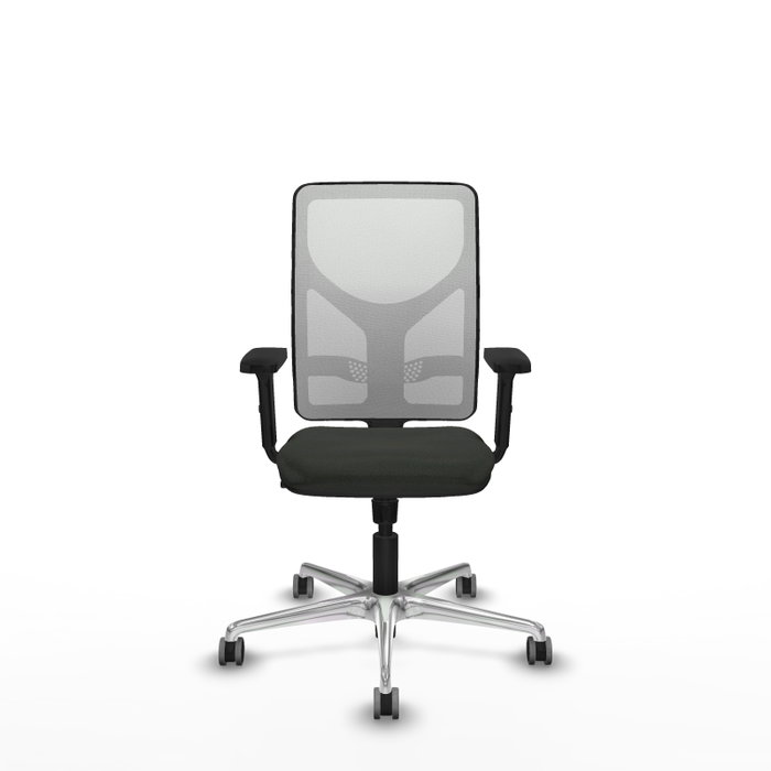 PIQUERAS Y CRESPO Silla de oficina Motilla con mecanismo Sincro, Negro y Blanco PIQUERAS Y CRESPO Silla de oficina Motilla con mecanismo Sincro, Negro y Blanco