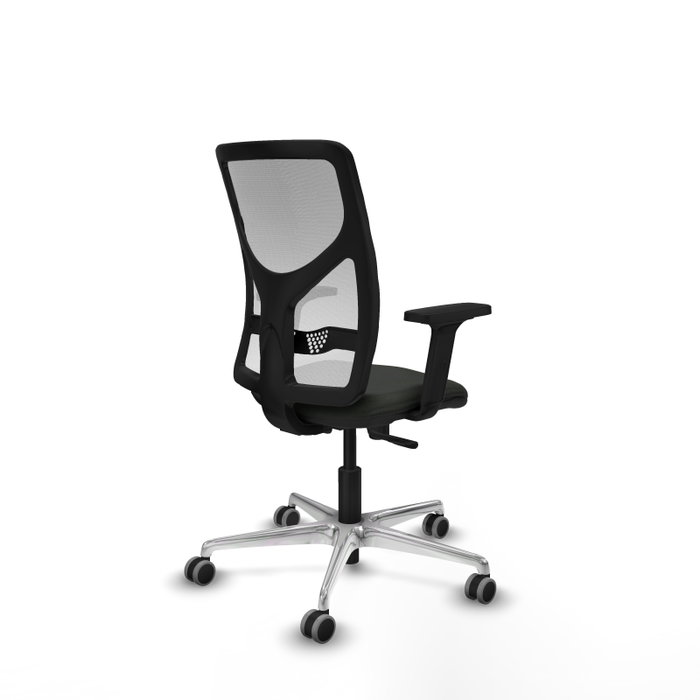 PIQUERAS Y CRESPO Silla de oficina Motilla con mecanismo Sincro, Negro y Blanco PIQUERAS Y CRESPO Silla de oficina Motilla con mecanismo Sincro, Negro y Blanco
