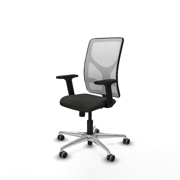 PIQUERAS Y CRESPO Silla de oficina Motilla con mecanismo Sincro, Negro y Blanco PIQUERAS Y CRESPO Silla de oficina Motilla con mecanismo Sincro, Negro y Blanco