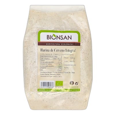 Bionsan Harina Centeno Integral Eco 500G Bionsan Harina Centeno Integral Eco 500G