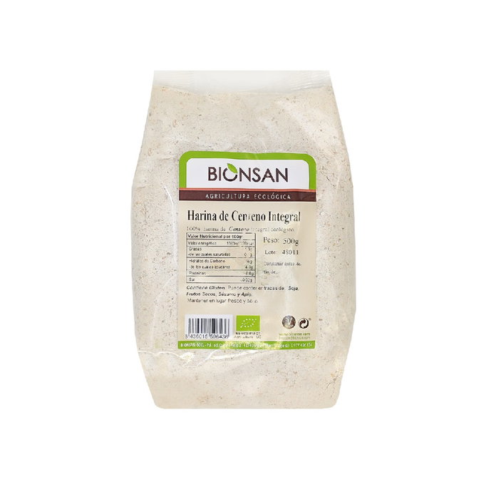 BIONSAN Harina de Centeno Integral Eco 500g BIONSAN Harina de Centeno Integral Eco 500g