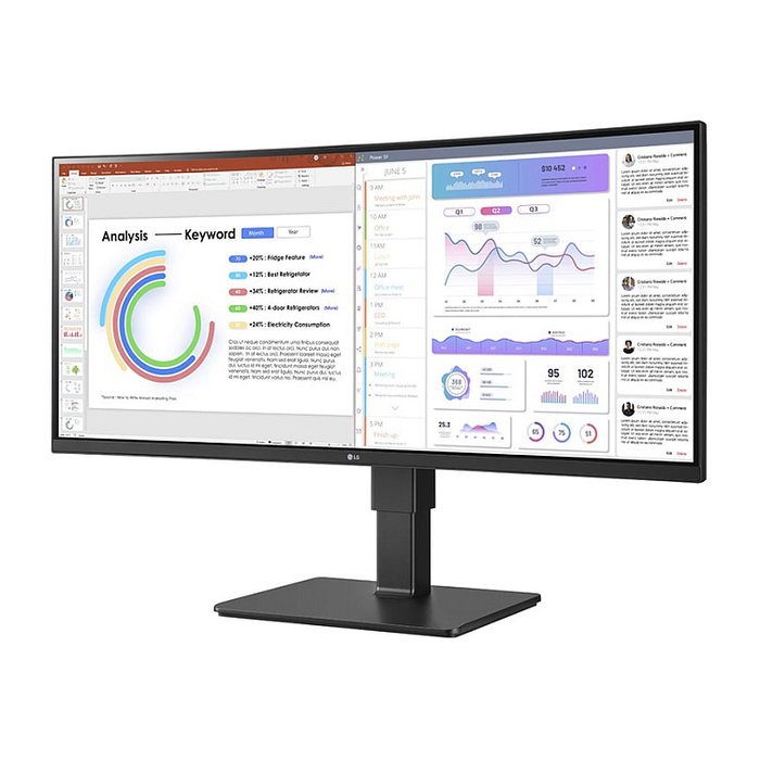 LG 34BQ77QC Monitor 34" UWQHD (3440x1440) IPS 21:9 5ms HDMI USB-C HDR10 Negro LG 34BQ77QC Monitor 34" UWQHD (3440x1440) IPS 21:9 5ms HDMI USB-C HDR10 Negro