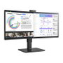 LG 34BQ77QC Monitor 34" UWQHD (3440x1440) IPS 21:9 5ms HDMI USB-C HDR10 Negro