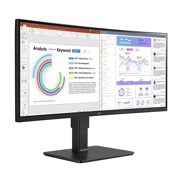 LG 34BQ77QC Monitor 34" UWQHD (3440x1440) IPS 21:9 5ms HDMI USB-C HDR10 Negro LG 34BQ77QC Monitor 34" UWQHD (3440x1440) IPS 21:9 5ms HDMI USB-C HDR10 Negro