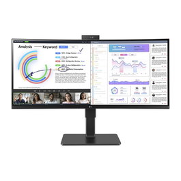 LG 34BQ77QC Monitor 34" UWQHD (3440x1440) IPS 21:9 5ms HDMI USB-C HDR10 Negro