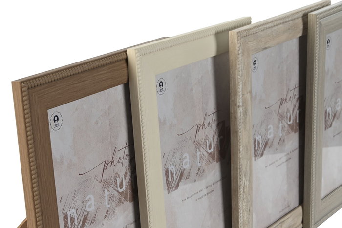 DKD Home Decor Pack de 4 Marcos de Fotos con Cristal Surtidos 26,2x1,6x31,2 cm DKD Home Decor Pack de 4 Marcos de Fotos con Cristal Surtidos 26,2x1,6x31,2 cm