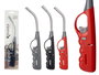 Kinvara Encendedor Flexible Surtidos Negro Gris Rojo 28x2x4.5cm (Set de 48)