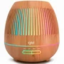 Grunkel Humidificador de Vapor NATURE ESSENCE ESN-400M, 400ml (0.4L), Difusor de Aromas, Luz LED Multicolor, Apagado Automático, 400W, Color Madera