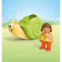 Playmobil Junior Niño con caracol balancín