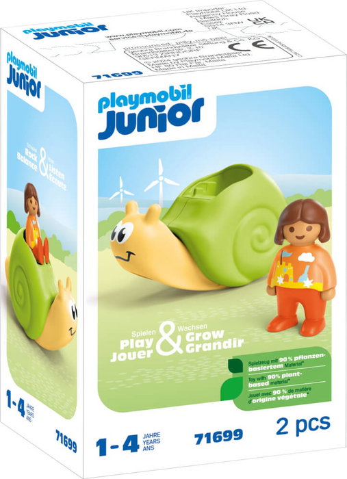 Playmobil Junior Caracol con Figura