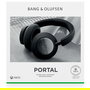 Bang & Olufsen Beoplay Portal Auriculares Gaming Inalámbricos y Alámbricos con Dolby Atmos, Bluetooth 5.1, Cancelación de Ruido, para Xbox, Color Negro