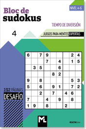 MEGASTAR EDITORIAL Bloc de sudoku desafio 04