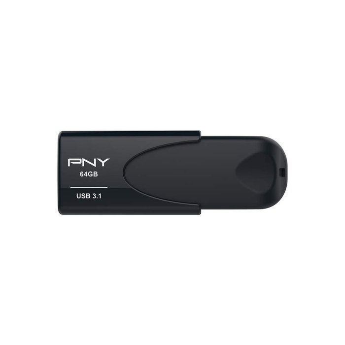 PNY Attaché 4 Unidad Flash USB 64 GB Negro