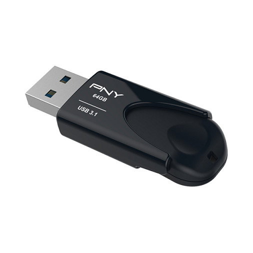 PNY Attaché 4 Unidad Flash USB 64 GB Negro