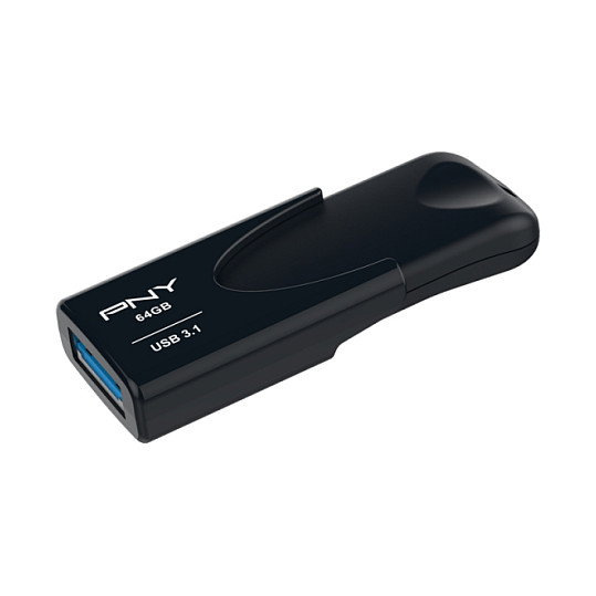 PNY Attaché 4 Unidad Flash USB 64 GB Negro