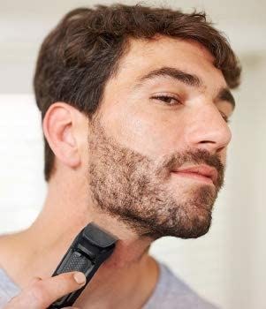 PHILIPS Multigroom 3000 - Recortador y Barba con 4 Peines y Accesorios para Afeitar y Nariz