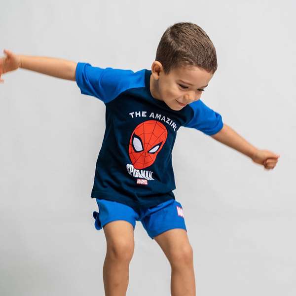 Cerdá Pijama Corto Spiderman Single Jersey Talla 3 Años Cerdá Pijama Corto Spiderman Single Jersey Talla 3 Años